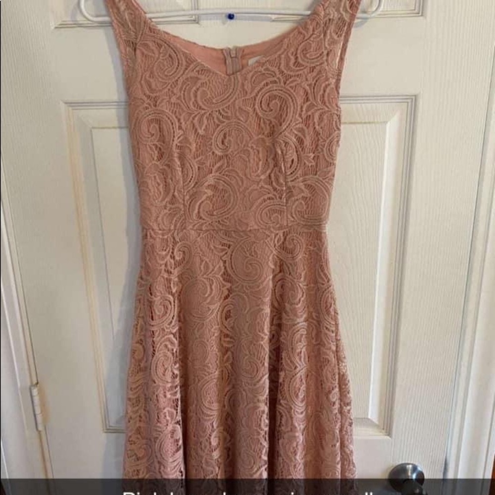Pink love dress